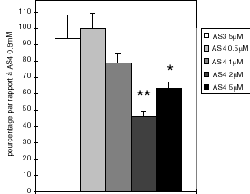 dose effect of alpha6 antisens
