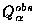$Q_\alpha^{obs}$